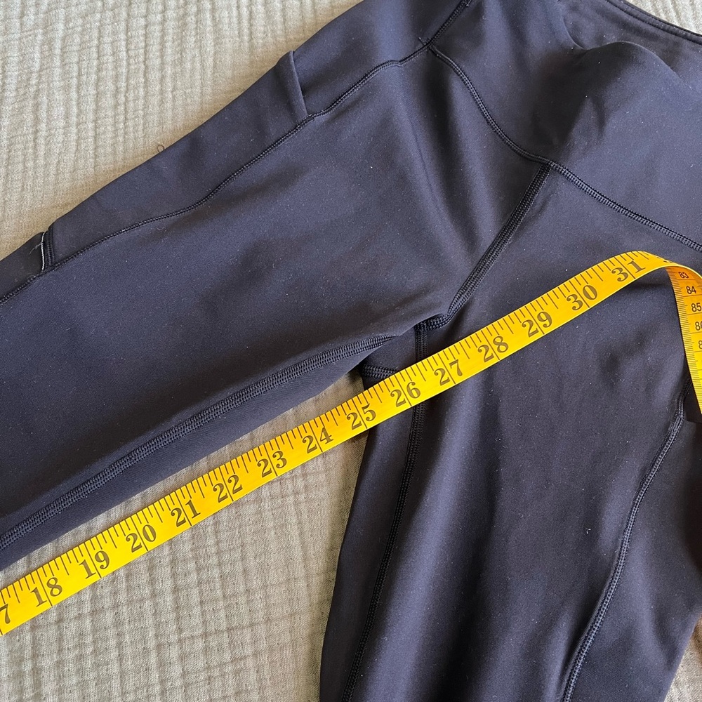 Lululemon Black Speed Up Leggings, High Waist - Picture 4 of 7